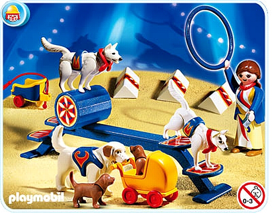 פליימוביל מופע הכלבים Playmobil 4237