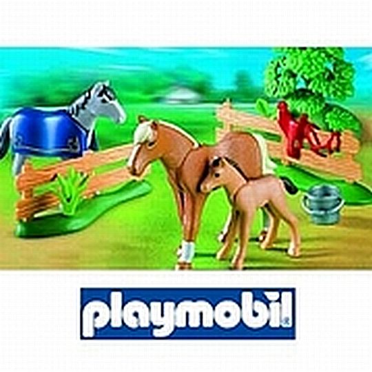 פליימוביל שלישיית הסוסים Playmobil 4188