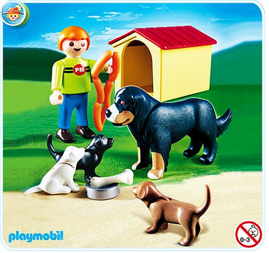פליימוביל משפחת הכלבים Playmobil 4498