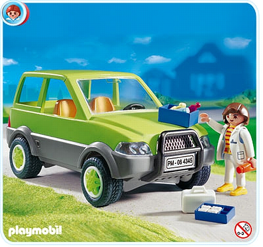 פליימוביל רכב הווטרינר Playmobil 4345