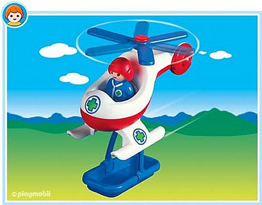 פליימוביל מסוק הצלה Playmobil 6738