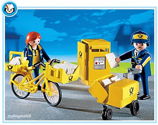 פליימוביל דוור נושא מכתבים Playmobil 4403