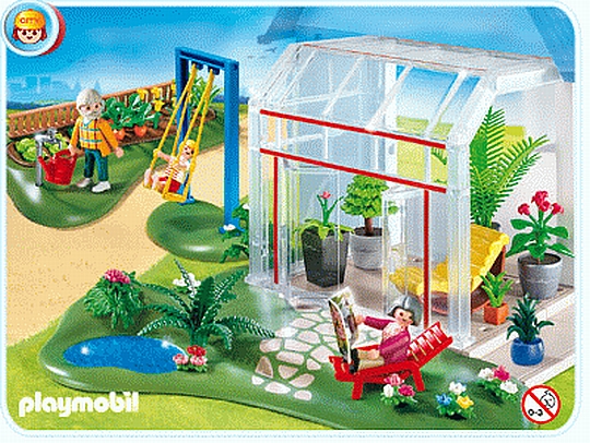 פליימוביל מבנה חממה (חדר שמש) Playmobil 4281