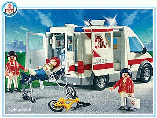 פליימוביל רכב אמבולנס Playmobil 4221