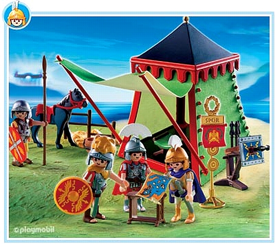 פליימוביל אוהל פיקוד רומאי Playmobil 4273