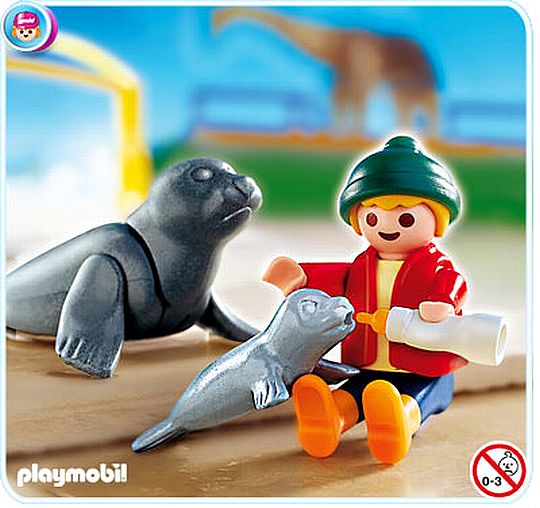 פליימוביל ילד עם כלב ים Playmobil 4660