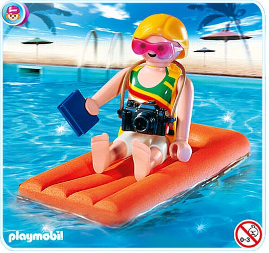 פליימוביל ילדה עם מזרן ים פליימוביל 4681