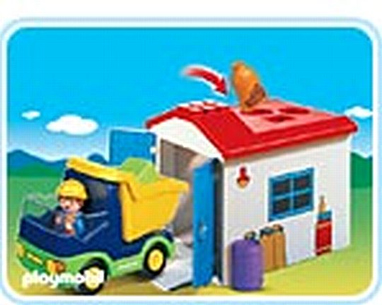 פליימוביל משאית ומוסך Playmobil 6759