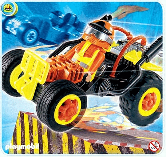 פליימוביל מכונית מירוץ צהובה Playmobil 4182