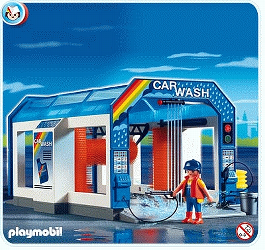 פליימוביל מתקן רחיצת רכב Playmobil 4312