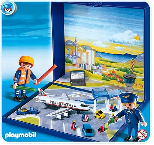 פליימוביל מיני שדה תעופה Playmobil 4336