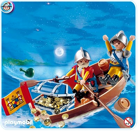 פליימוביל סירת האוצר Playmobil 4295
