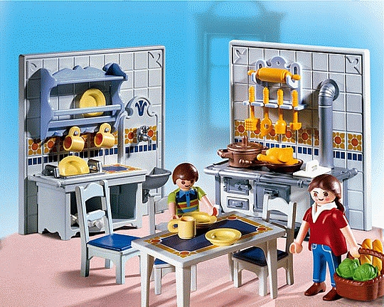 פליימוביל מטבח ויקטוריאני Playmobil 5317