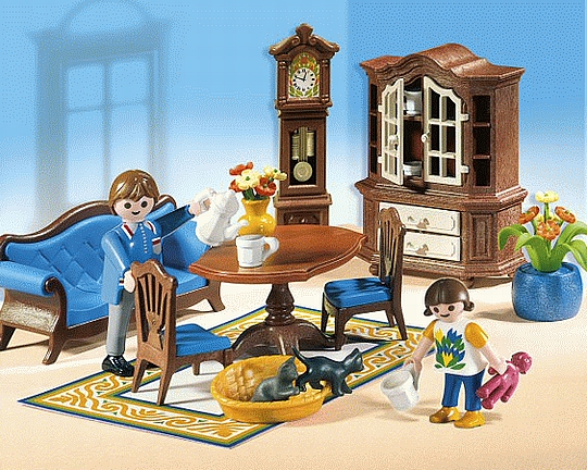 פליימוביל חדר מגורים ויקטוריאני Playmobil 5327