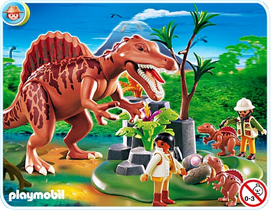 פליימוביל בקן הדינוזאורים Playmobil 4174