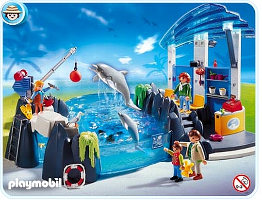 פליימוביל בריכת הדולפינים Playmobil 4468