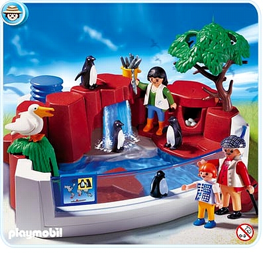 פליימוביל בריכת הפינגוונים Playmobil 4462