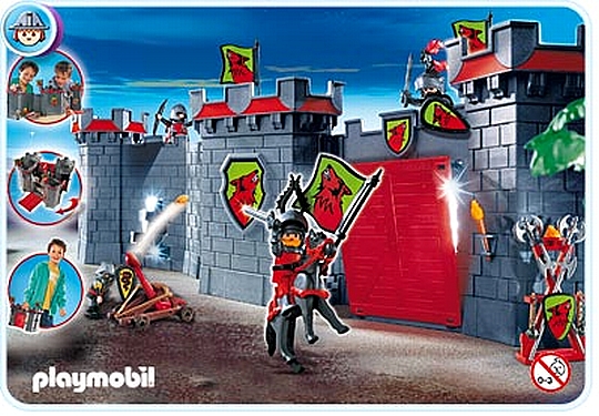פליימוביל מזוודת  אבירי המלך Playmobil 4440