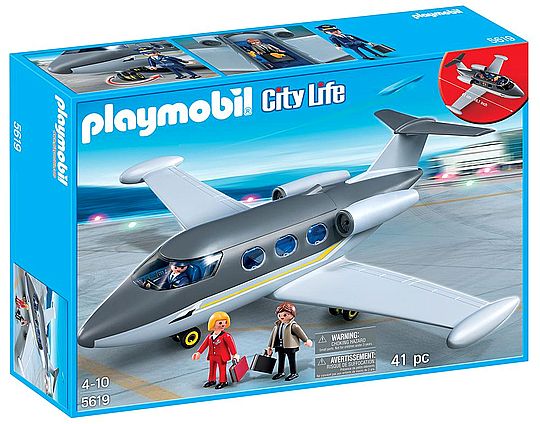 Playmobil פליימוביל מטוס סילון  5619