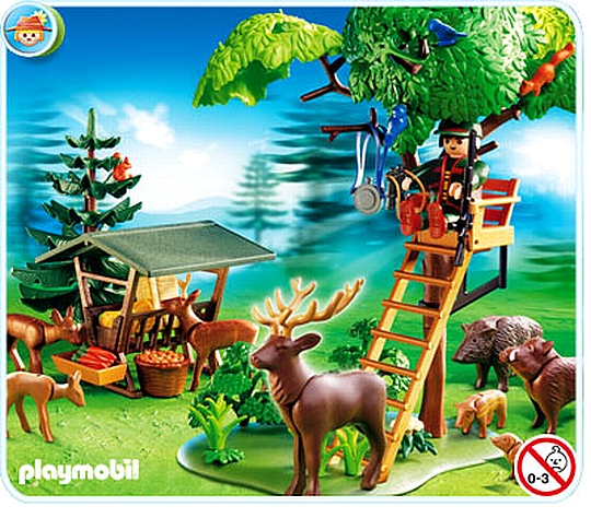 פליימוביל שומר היערות Playmobil 4208