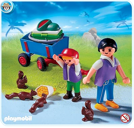 פליימוביל מבקרים בגן החיות Playmobil 4467