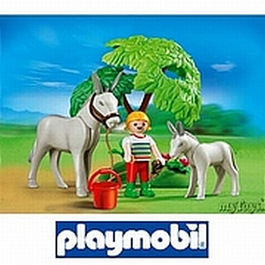 פליימוביל חמור ועיר Playmobil 4187
