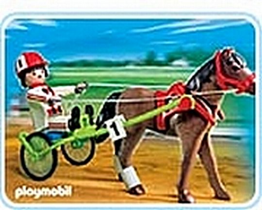 פליימוביל סוס וכרכרה יחיד Playmobil 4192