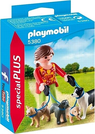 Playmobil פליימוביל בייביסיטר לכלבים 5380