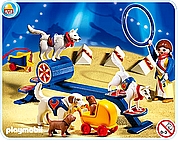 פליימוביל מופע הכלבים Playmobil 4237