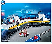 פליימוביל רכבת נוסעים עם אורות Playmobil 4011
