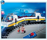 פליימוביל רכבת נוסעים עם אורות פליימוביל 4011