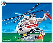 פליימוביל מסוק רפואי Playmobil 4222