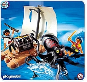 פליימוביל תמנון ענק עם רפסודה Playmobil 4291