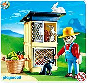 פליימוביל כלוב הארנבות Playmobil 4491