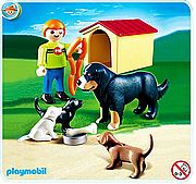 פליימוביל משפחת הכלבים Playmobil 4498