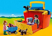 דוכן שוק מסדרת 1-2-3 לקטנטנים 9123 Playmobil