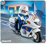 פליימוביל שוטר על אופנוע דגם חדש Playmobil 4262