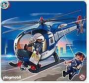 פליימוביל מסוק משטרתי דגם חדש Playmobil 4267