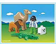 פליימוביל ווטרינר מבקר בגן חיות Playmobil 6744