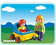 פליימוביל אמא ועגלת תינוק Playmobil 6749