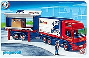 פליימוביל משאית + נגרר Playmobil 4323
