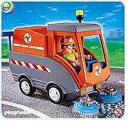 פליימוביל רכב מנקה כבישים Playmobil 4045