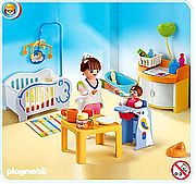 פליימוביל חדר תינוקות עם מובייל Playmobil 4286