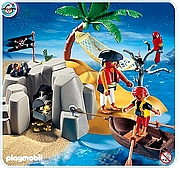 פליימוביל קומפקט סט אי הפיראטים Playmobil 4139