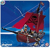 פליימוביל ספינת הפיראטים האדומה Playmobil 3900