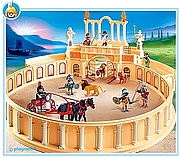 פליימוביל זירה עם ארבע גלדיאטורים Playmobil 4270