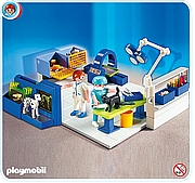 פליימוביל ווטרינר בחדר ניתוח Playmobil 4346