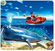 פליימוביל חוקר ימי ולוויתן Playmobil 4489