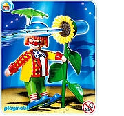 פליימוביל ליצן ופרח Playmobil 4238